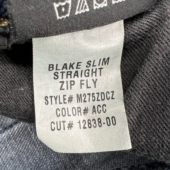 Hudson Blake Slim Straight Zip Fly Jeans Size 32 Men's - Picture 6 of 7